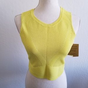 Rachel Roy Seaside Open Stitch Crop Top